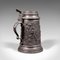 Antique Bavarian Beer Stein with Decorative Relief, Germany, 1920s, Image 1