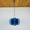 Mid-Century Blue Pendant Lamp from Fontana Arte, Italy, 1960s 12
