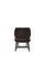 Easy Chair in Dark Brown Fur, Image 10