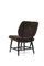 Easy Chair in Dark Brown Fur, Image 7