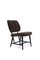 Easy Chair in Dark Brown Fur, Image 5