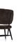 Fauteuil en Fourrure Marron Foncé 4