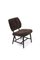 Fauteuil en Fourrure Marron Foncé 9