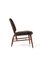 Easy Chair in Dark Brown Fur, Image 1