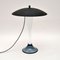 Vintage Swedish Glass Table Lamp by Goran Warff for Kosta Boda 1