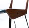 Mid-Century Chair in Blue Imitation Leather with Wooden Structure from RB Rossana, 1950s 12