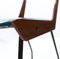 Mid-Century Chair in Blue Imitation Leather with Wooden Structure from RB Rossana, 1950s, Image 12