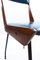 Mid-Century Chair in Blue Imitation Leather with Wooden Structure from RB Rossana, 1950s, Image 14