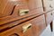 Italian Walnut, Carrara Marble & Brass Sideboard, 1960s 8