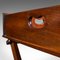 Antique English Victorian Mahogany Butler's Stand, 1900s, Image 11