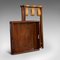Antique English Victorian Mahogany Butler's Stand, 1900s 12