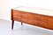 Italienisches Mid-Century Sideboard aus Nussholz, Carrara Marmor & Messing, 1960er 9