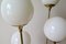 Italienische Mid-Century Alberello Stehlampe aus Messing, Carrara Marmor & Opalglas von Stilnovo, 1950er 6