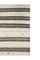 Vintage Striped Hemp Kilim Rug 6