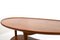 Tavolino da caffè a forma di fagiolo in teak e quercia di Anton Kildeberg, anni '50, Immagine 3