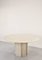 Italian Geometric Travertine Dining Table, 1970s 7