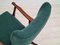 Restored Danish Rocking Chair in Wool & Beech, 1950s or 1960s, Image 13