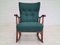 Restored Danish Rocking Chair in Wool & Beech, 1950s or 1960s, Image 2