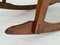 Restored Danish Rocking Chair in Wool & Beech, 1950s or 1960s, Image 17