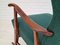 Restored Danish Rocking Chair in Wool & Beech, 1950s or 1960s 12