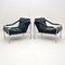 Vintage Leather Beta Armchairs from Pieff, Set of 2, Image 2