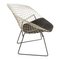 Silla White Diamond atribuida a Harry Bertoia para Knoll, Imagen 4