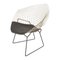 White Diamond Chair attributed to Harry Bertoia for Knoll 2