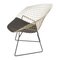 White Diamond Chair attributed to Harry Bertoia for Knoll, Image 8