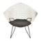 White Diamond Chair attributed to Harry Bertoia for Knoll 1