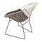 Chaise White Diamond attribuée à Harry Bertoia pour Knoll 7