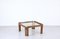 Mid-Century Italian Walnut and Smoked Glass Coffee Table by Tobia & Afra Scarpa, Image 1