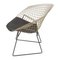 White Diamond Chair attributed to Harry Bertoia for Knoll 8