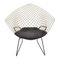 White Diamond Chair attributed to Harry Bertoia for Knoll 1
