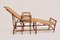Chaise longue Art Déco in vimini di Perret & Vibert, Francia, anni '20, Immagine 4