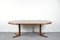 Round Danish Teak Extendable Dining Table from Skovby, 1960s 4