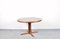 Round Danish Teak Extendable Dining Table from Skovby, 1960s 1
