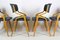Czech Bent Plywood Chairs from Holesov, 1970s, Set of 4 14