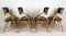 Czech Bent Plywood Chairs from Holesov, 1970s, Set of 4 3