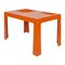 Orange Fiberglass Coffee Table in the Style of Marc Berthier, Image 2