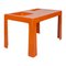 Orange Fiberglass Coffee Table in the Style of Marc Berthier 8