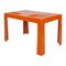 Tavolino da caffè in fibra di vetro arancione nello stile di Marc Berthier, Immagine 6