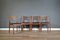 Mid-Century Stühle aus Teak & Kunstleder von G Plan, 1960er, 4er Set 1