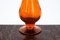 Orange Glass Vase from Barbara Glassworks, Poland 2