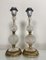 Vintage French Cut Glass and Brass Table Lamps, 1950s, Set of 2 9
