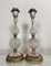 Vintage French Cut Glass and Brass Table Lamps, 1950s, Set of 2, Image 9