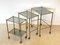 Stackable Trolleys in Brass & Faux Bamboo 1970s, Set of 3 7