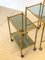 Stackable Trolleys in Brass & Faux Bamboo 1970s, Set of 3, Image 12