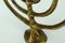 Mid-Century Brutalist Bronze Candle Holder with 7 Arms, 1960s 2