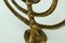 Mid-Century Brutalist Bronze Candle Holder with 7 Arms, 1960s, Image 2