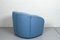 Mobilier de Salon Piccolino avec Tissu d'Ameublement Kvadrat Tonus de Walter Knoll / Wilhelm Knoll, Allemagne, 1960s, Set de 2 12